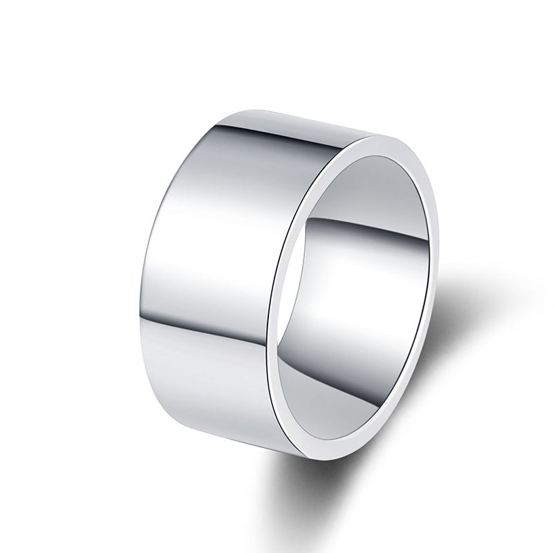 Steel Ring – Minimalist Wide Band