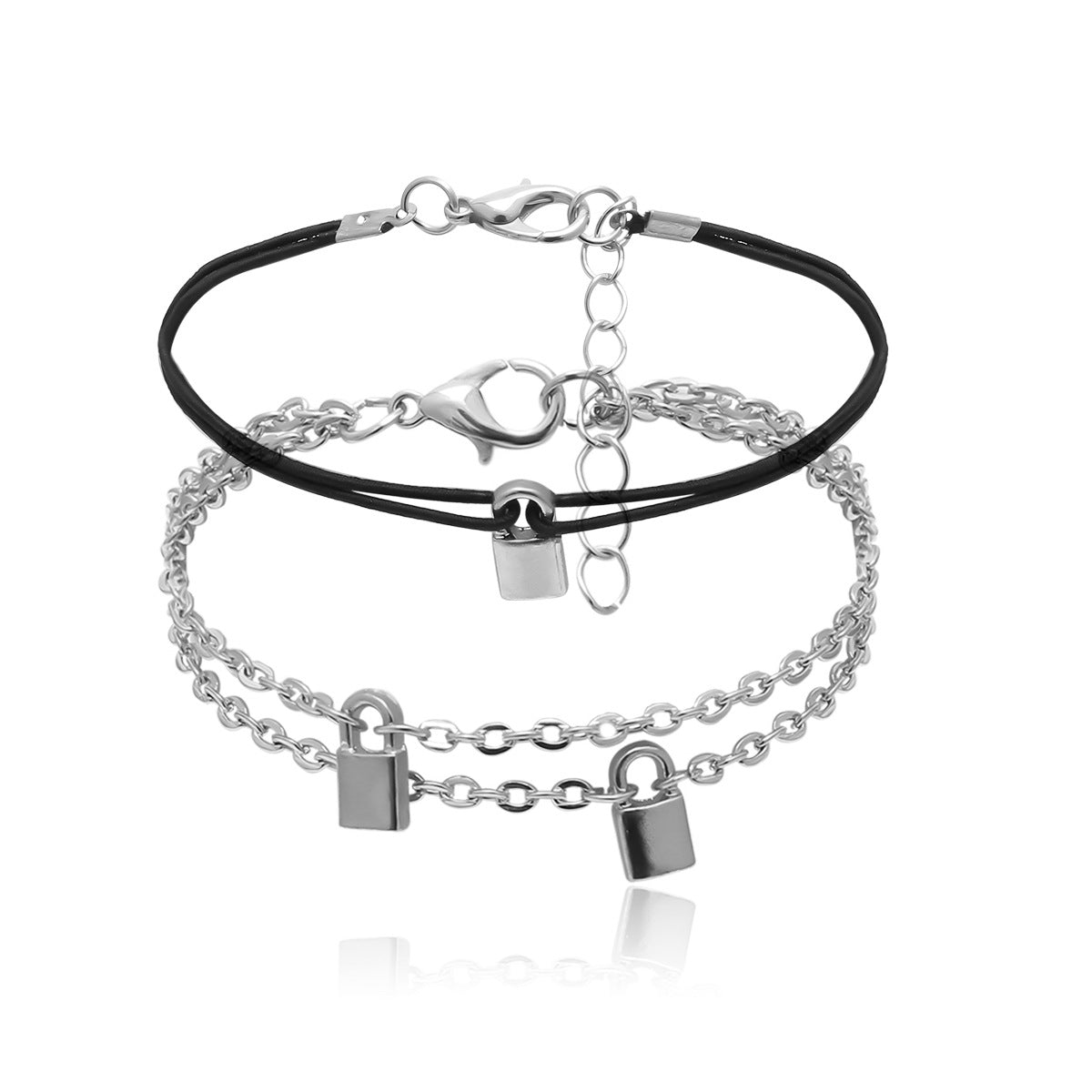 Lock Shaped Geometric Fringe Bracelet By Planderful Vienna Verve For Women Fashion Forward Versatile Statement
