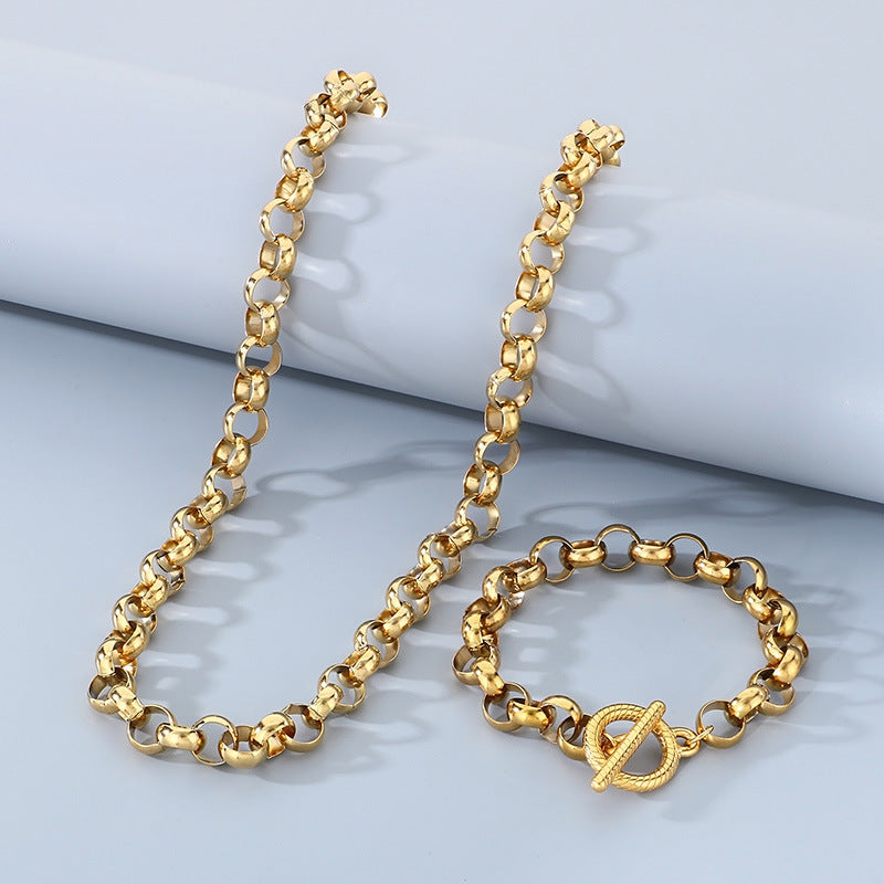 Planderful Everyday Genie Hipster Pearl Chain Bracelet Men