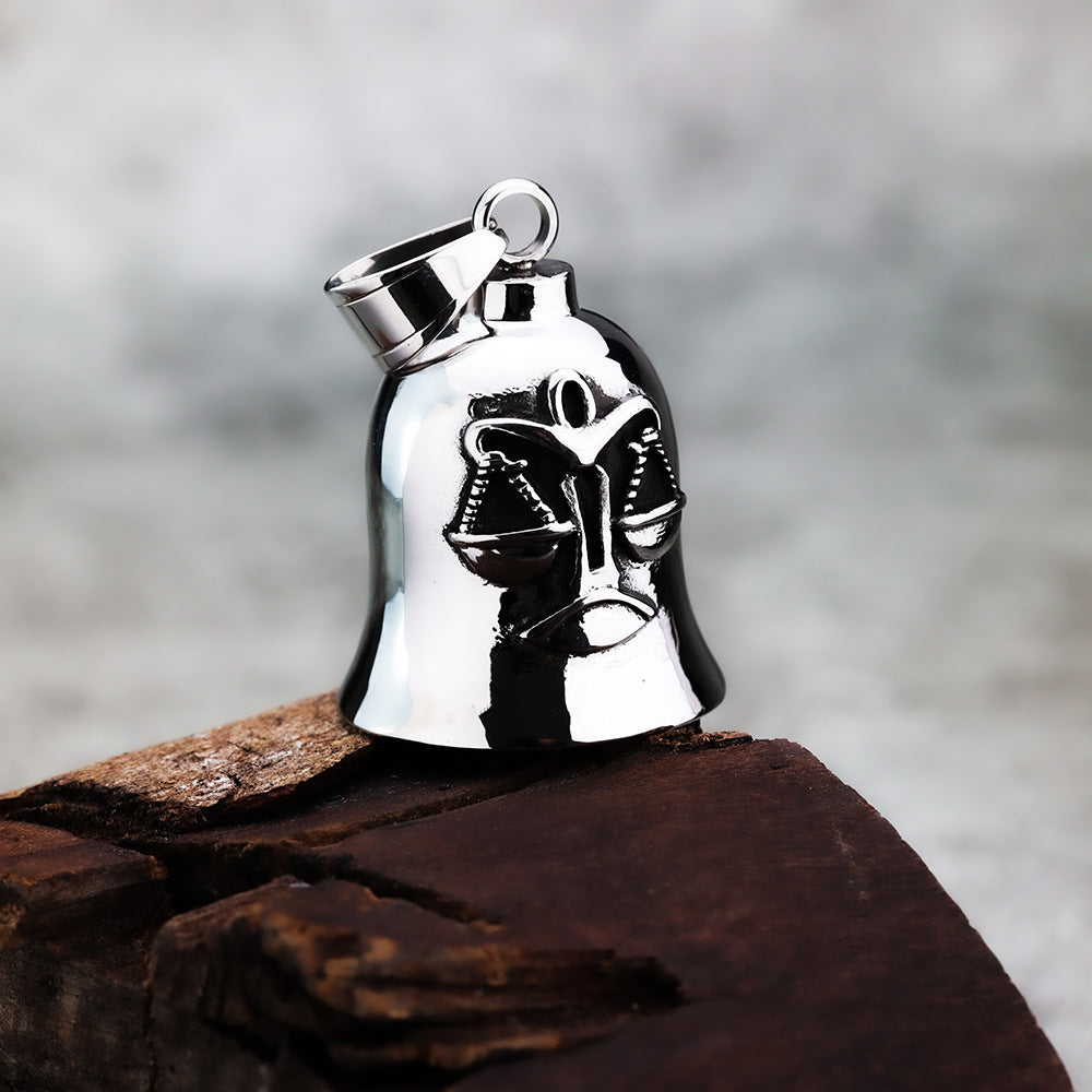Tree of Life Skull Stainless Steel Men's Pendant Necklace