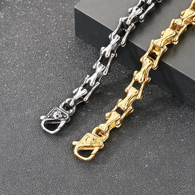 Personalized Skull Buckle Bracelet For Men Planderful