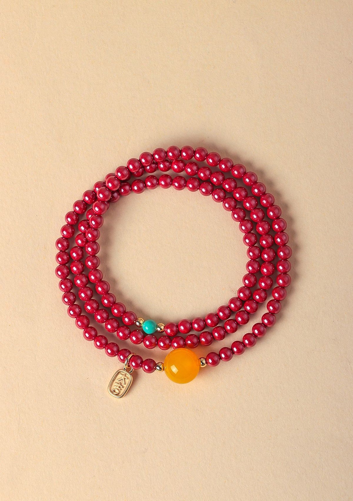 Cinnabar Multi-Wrap Bracelet