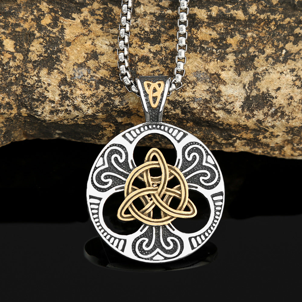 European and American Jewelry Wholesale Viking Pendant Necklace