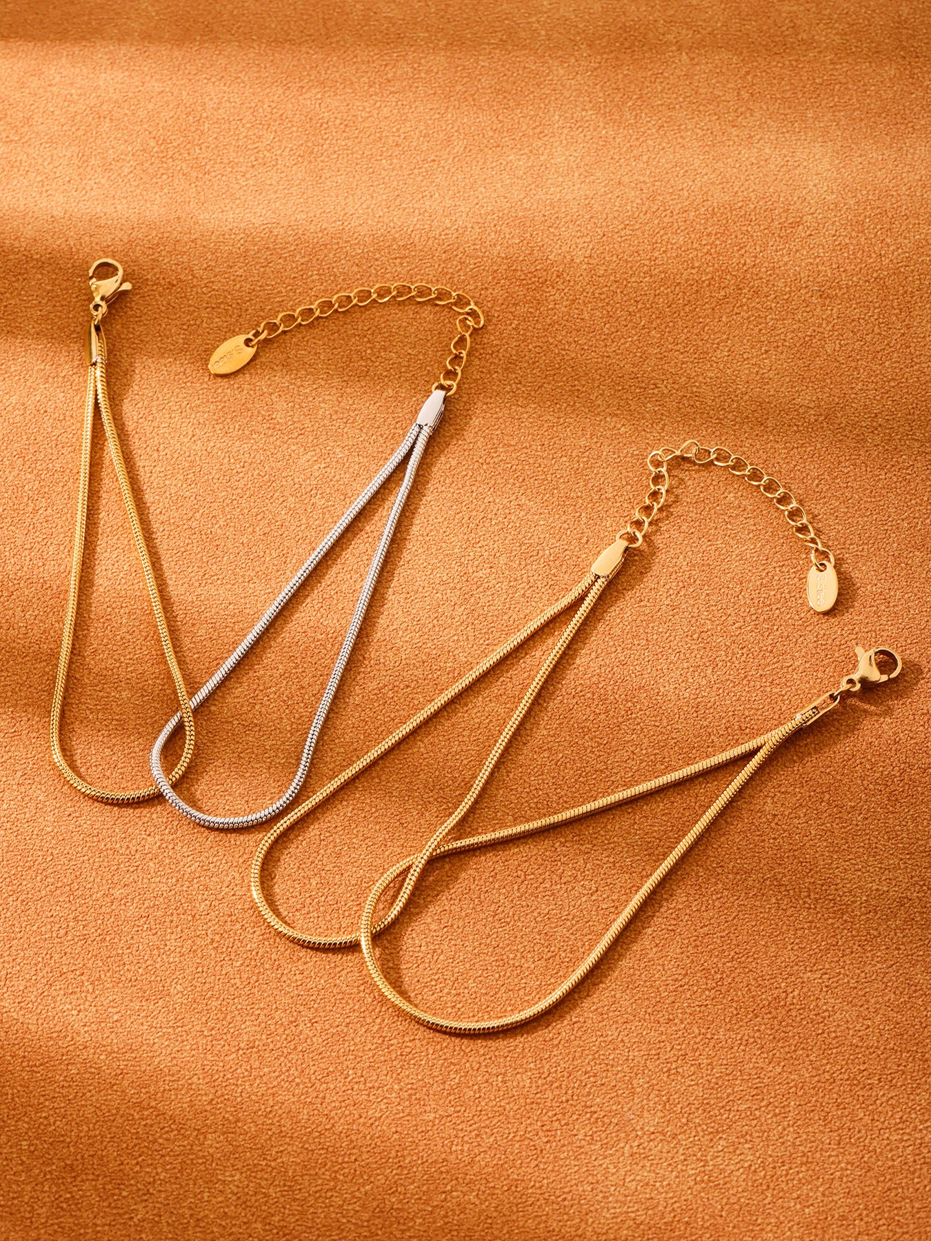 Planderful Stainless Steel Rope Knot Bracelet Everyday Wear