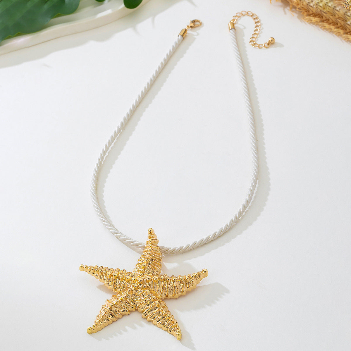 Starfish Women's Jewelry Set Stylish Beach Fashion by Planderful