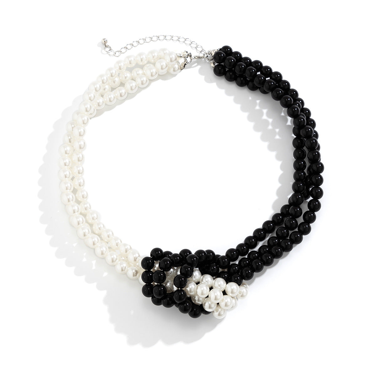 French Beaded Multi-layer Pearl Necklace from Vienna Verve