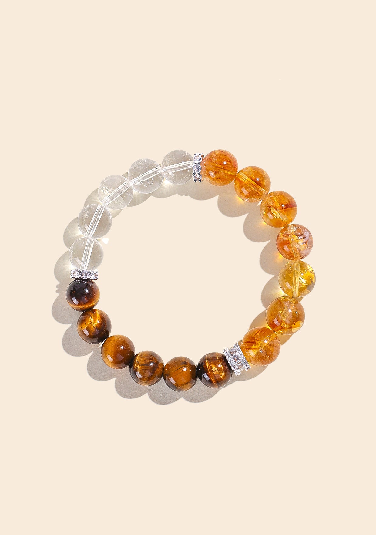 Planderful Fortune's Favor Bracelet – Elegant Crystal Beaded Design