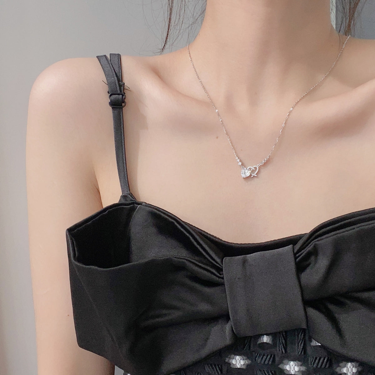 Light Luxury 925 Sterling Silver Women's Pendant Necklace