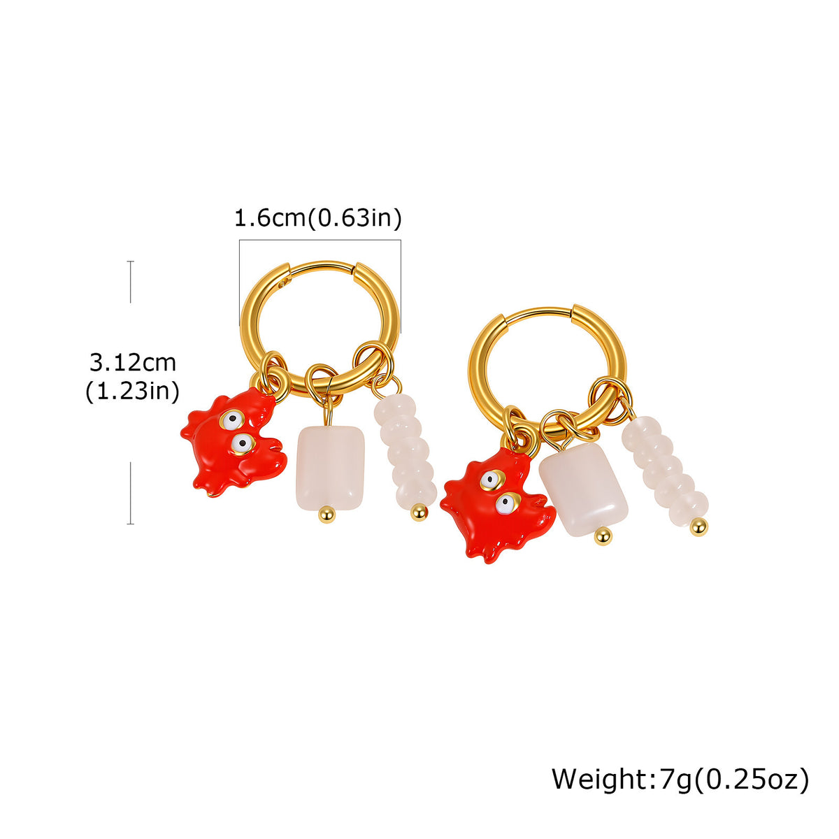 Modern Stainless Steel Earrings — Multiple Styles