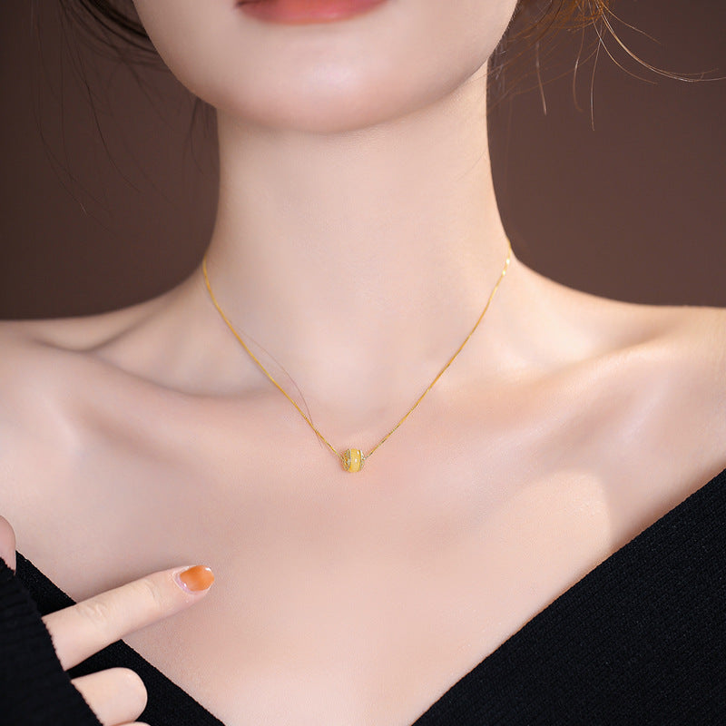 Fortune's Favor S925 Sterling Silver Bee Pendant Necklace