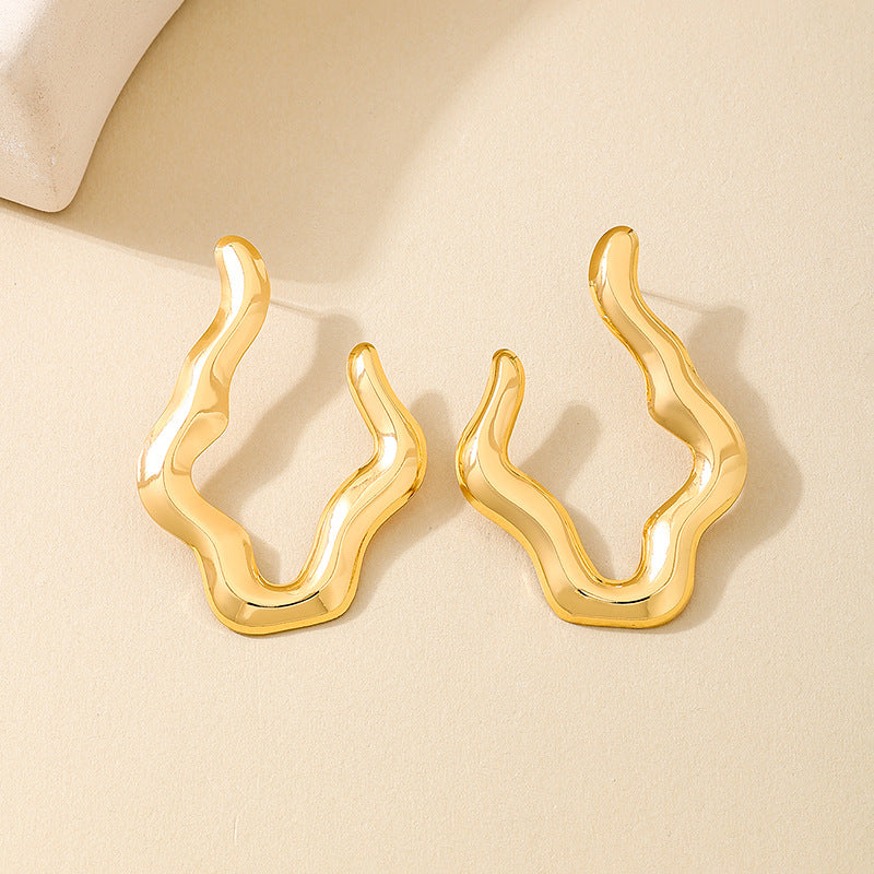 Planderful Vienna Verve Earrings – Unique Geometric Design