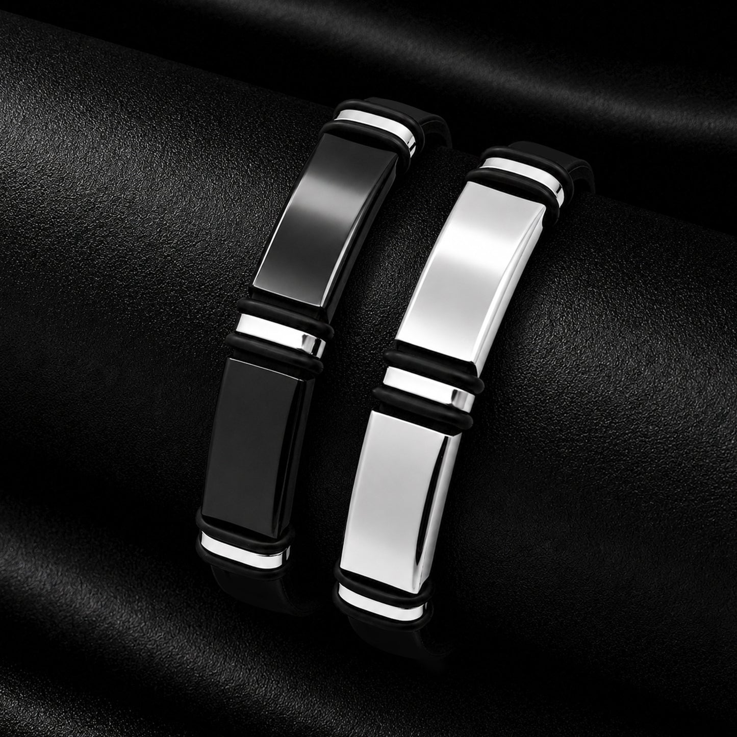 Stainless Steel Unisex Bracelet By Planderful Everyday Genie Durable Couple Wristband Gift