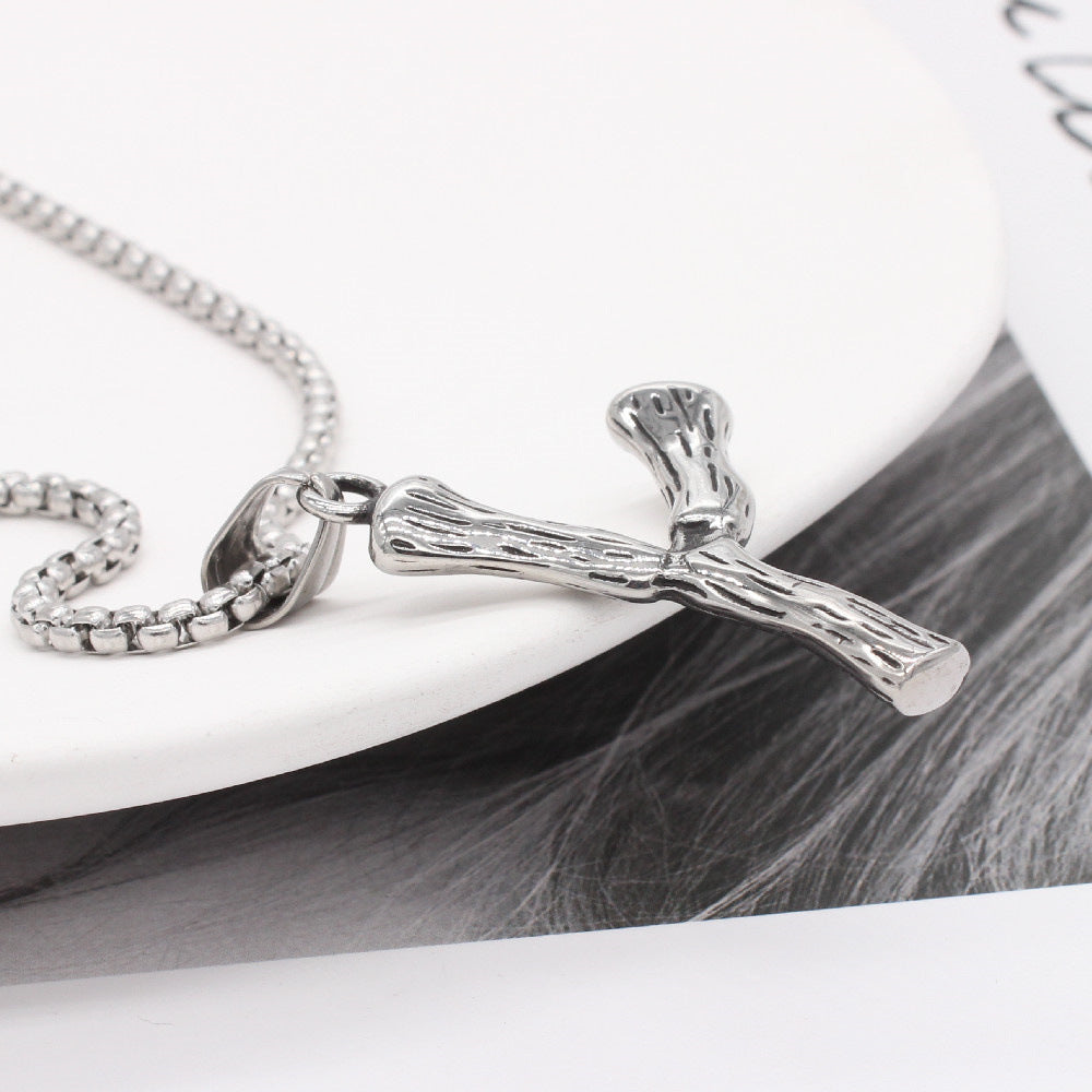 Titanium Steel Y Pendant For Men And Women Unisex Retro Letter Necklace By Planderful Everyday Genie Protection