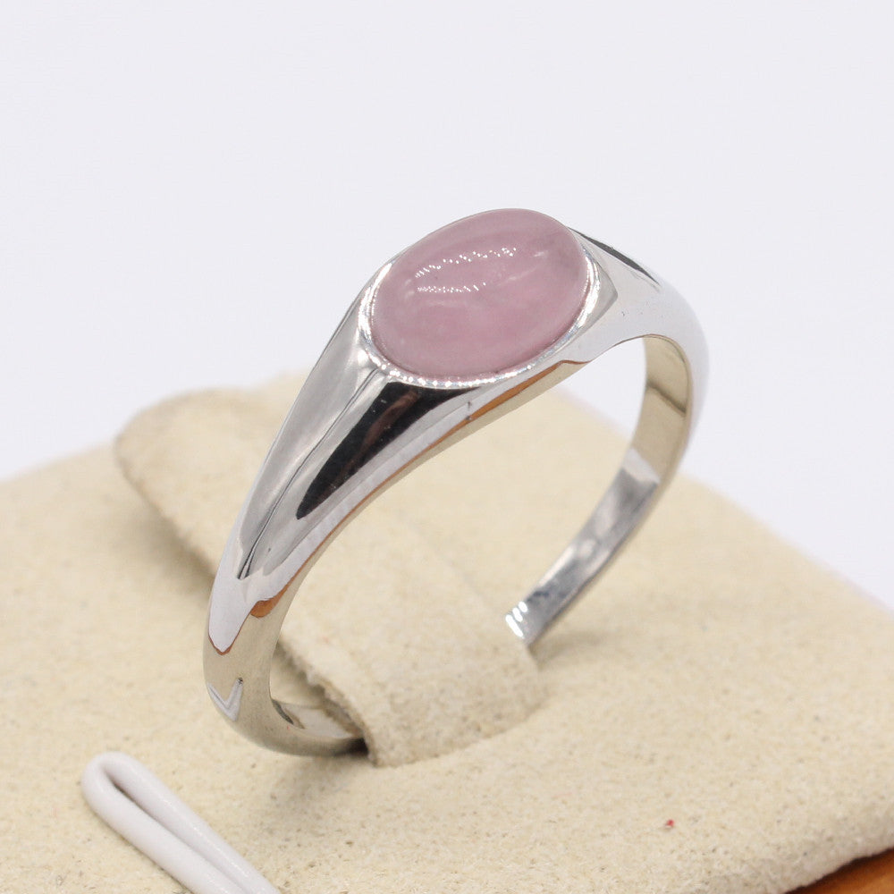 Cat Eye Ring Planderful Unisex Retro Jewelry Chic Minimalist Statement Stone For Women And Men