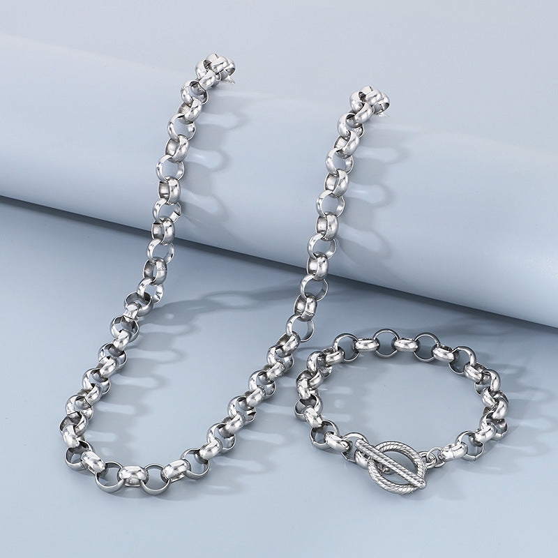 Planderful Everyday Genie Hipster Pearl Chain Bracelet Men