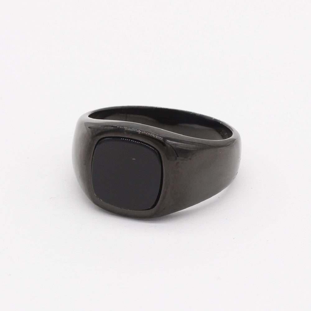 Planderful Titanium Steel Ring For Men Unisex Protection Statement Stylish Everyday Genie Collection