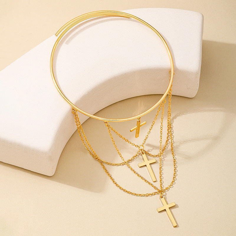 Planderful Vienna Verve Bracelet – Fashionable Three-Layer Fringed Design