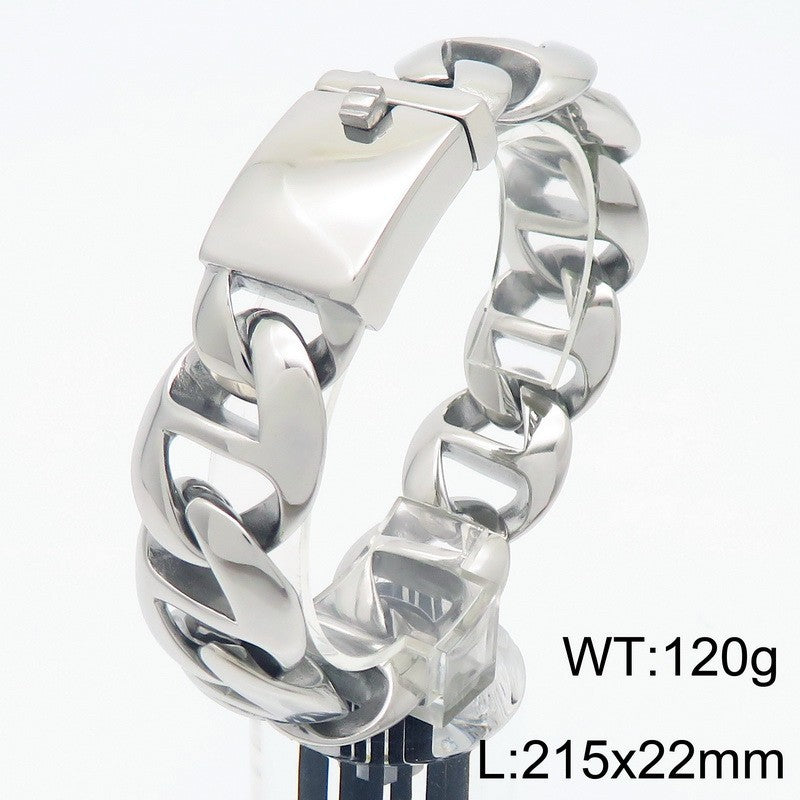 Planderful Stainless Steel Mens Bracelet Everyday Genie