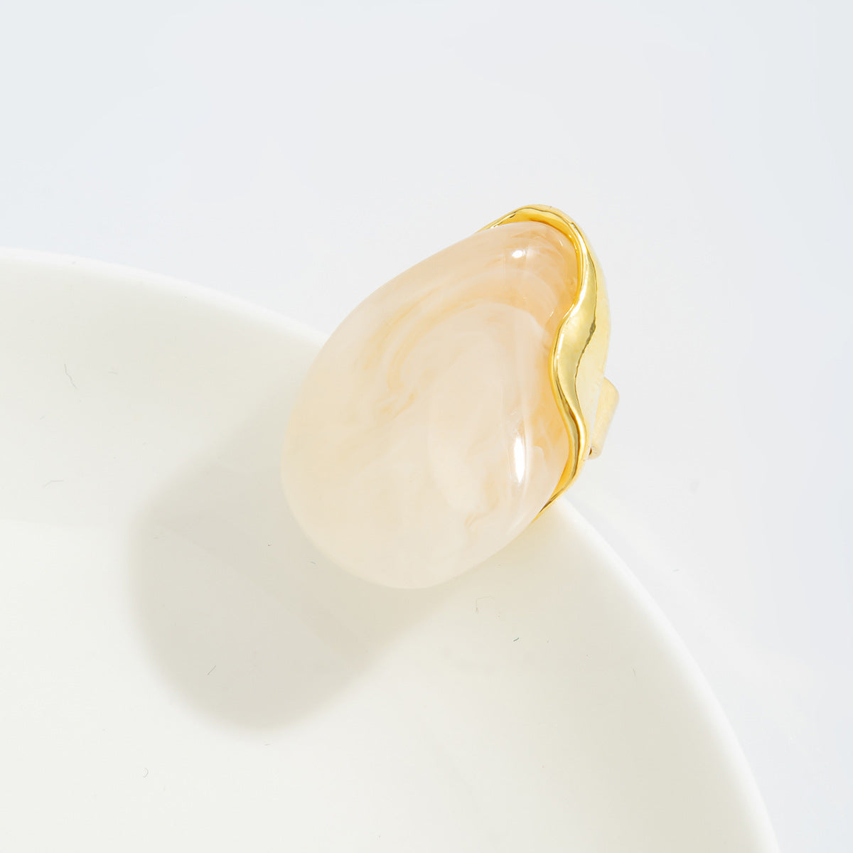 Planderful Water Drop Open Ring Vienna Verve for Women Baroque Statement Jewelry