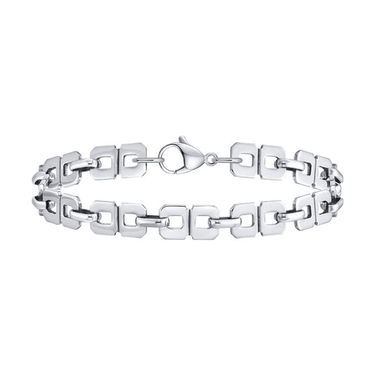 Men's Stainless Steel Infinity Handmade Chain Bracelet
