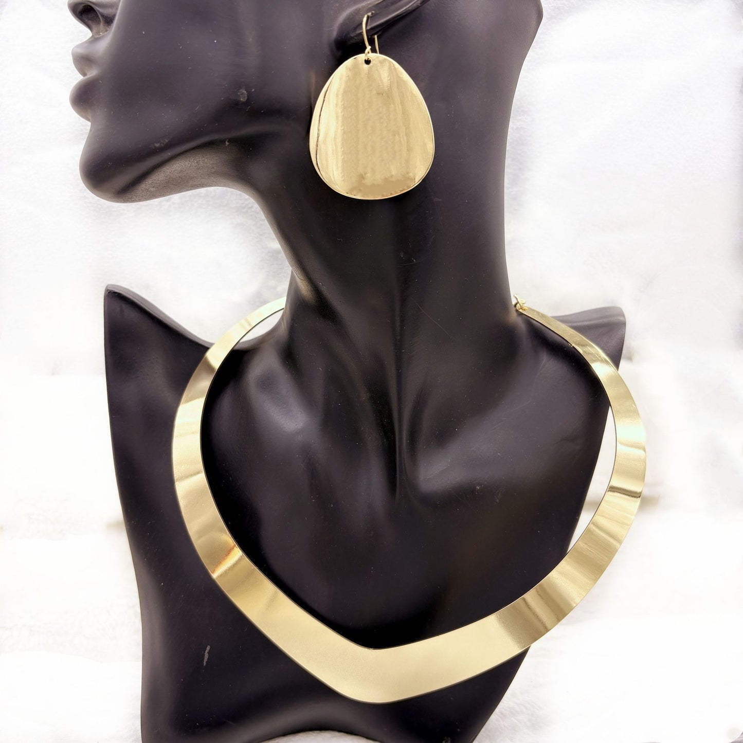 Planderful Savanna Rhythms Jewelry Set – Elegant Metal Heart Design