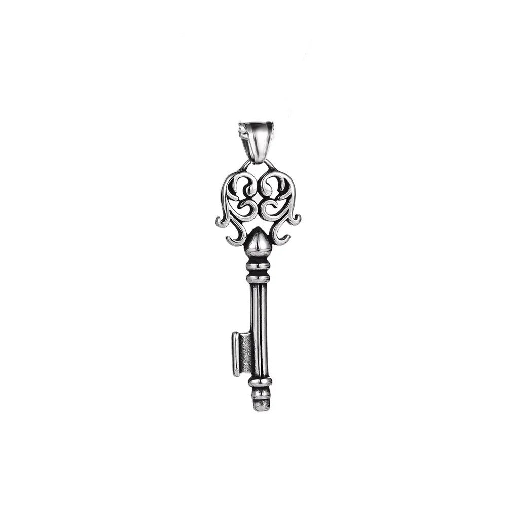 Punk Vintage Stainless Steel Men's Pendant Necklace