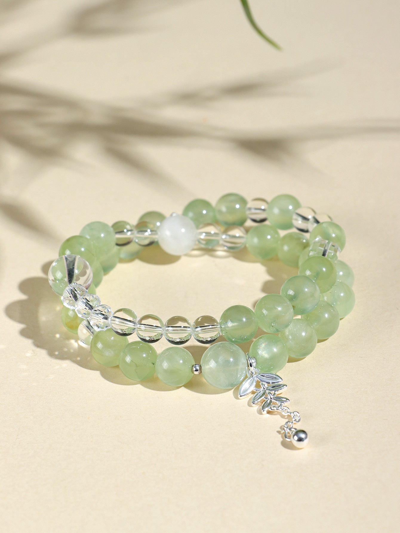 Planderful Fortune's Favor Bracelet – Elegant White Crystal Design