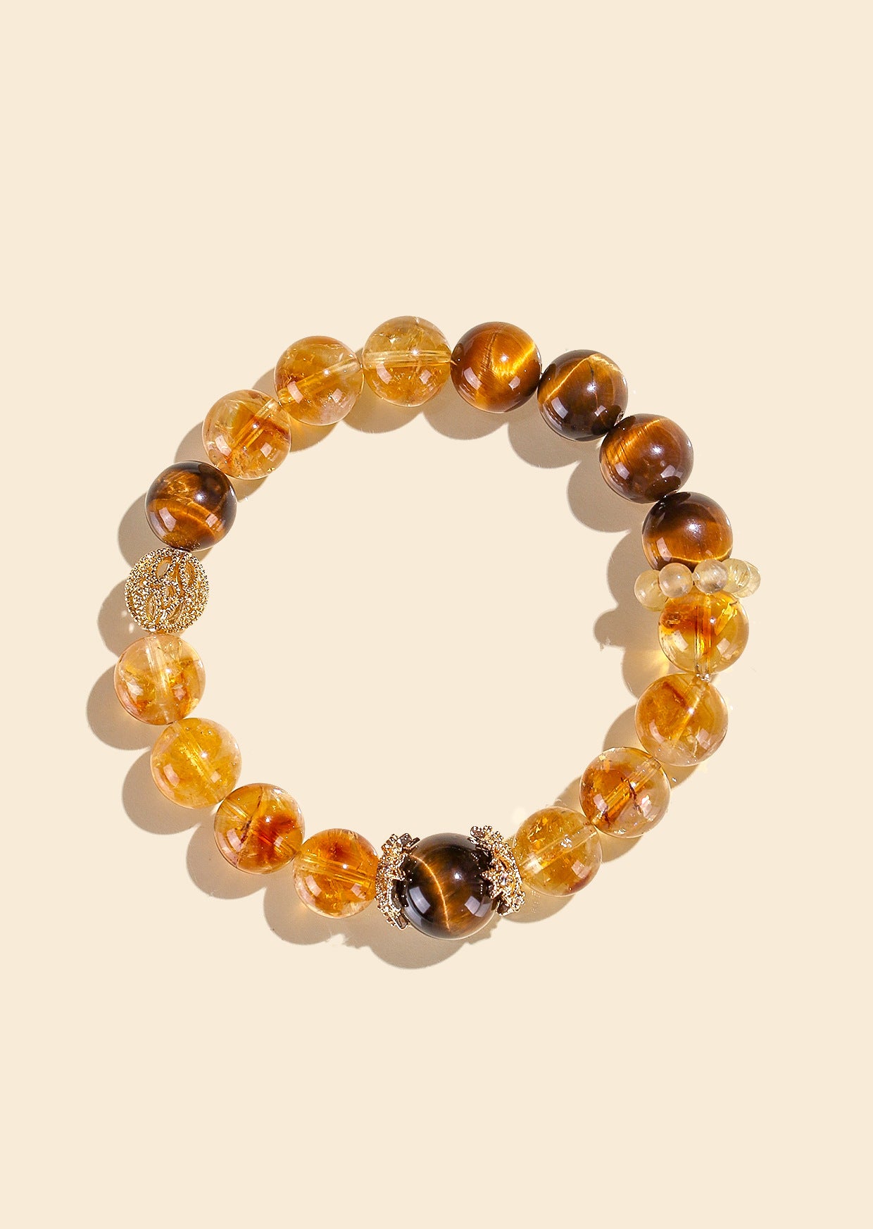 Planderful Fortune's Favor Bracelet – Premium Natural Crystal Beads