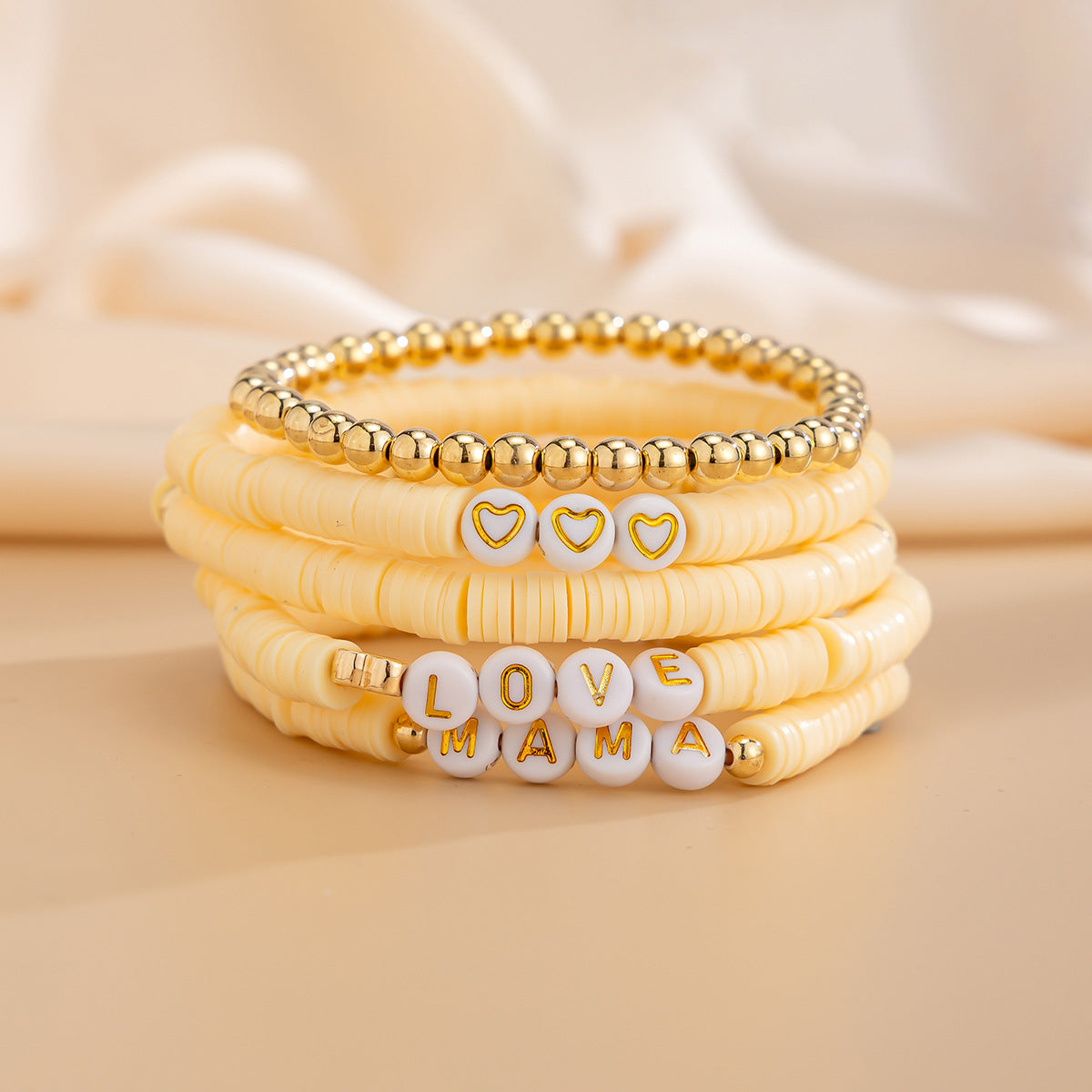 Planderful Vienna Verve Bracelet – Exaggerated Multi-Layered Beaded Design