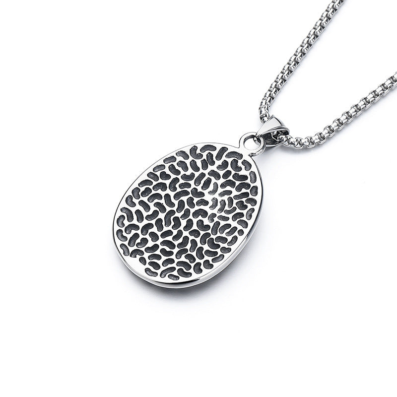 Steel Necklace – Statement Hip-Hop Pendant