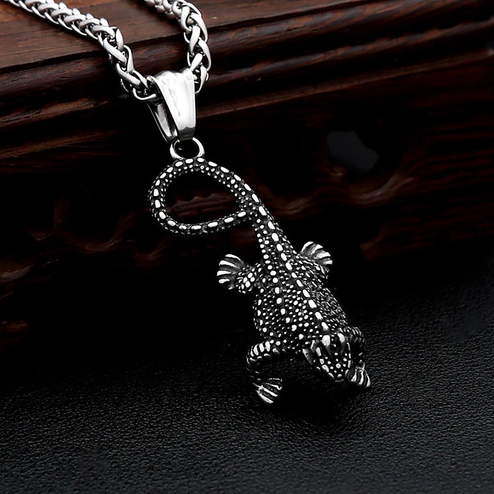 Punk Viking Stainless Steel Men's Pendant Necklace