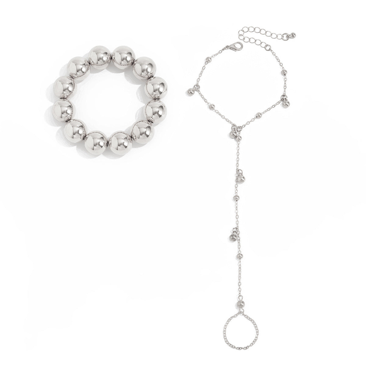 Planderful Vienna Verve Women Fringe Bead Metal Chain Bracelet Personalised Statement Gift For Women