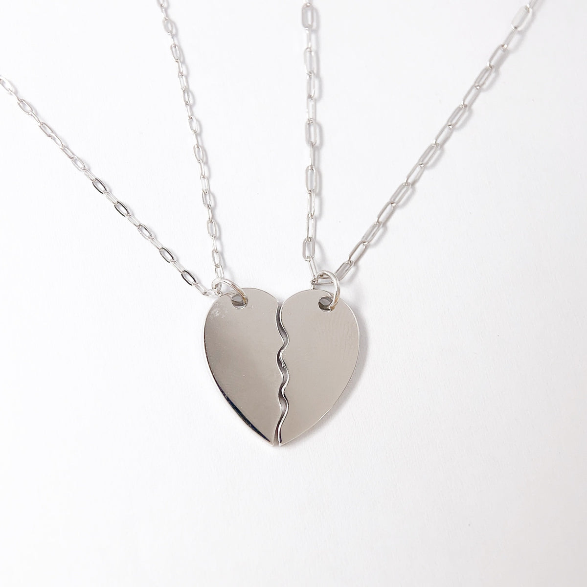 Heart Love 925 Sterling Silver Pendant Necklace