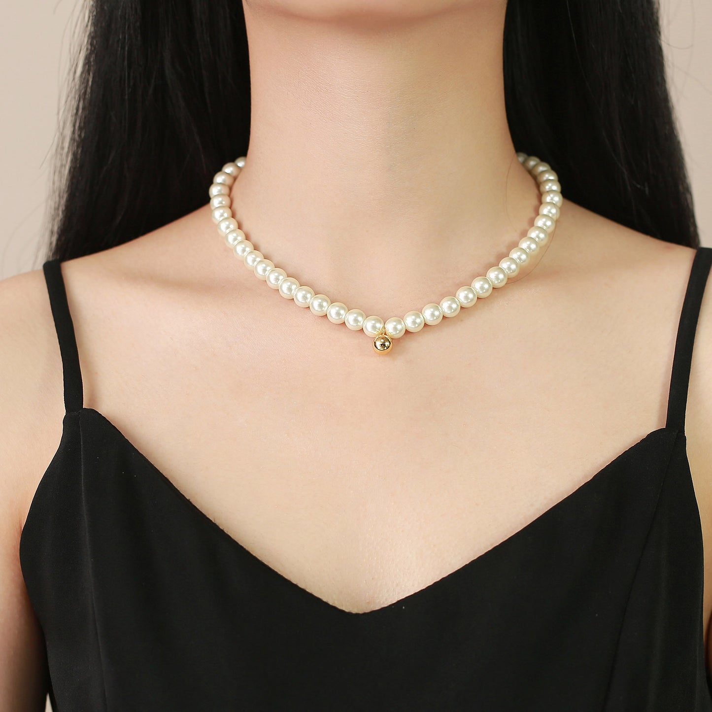 European And American Style Copper Neck Chain Necklace