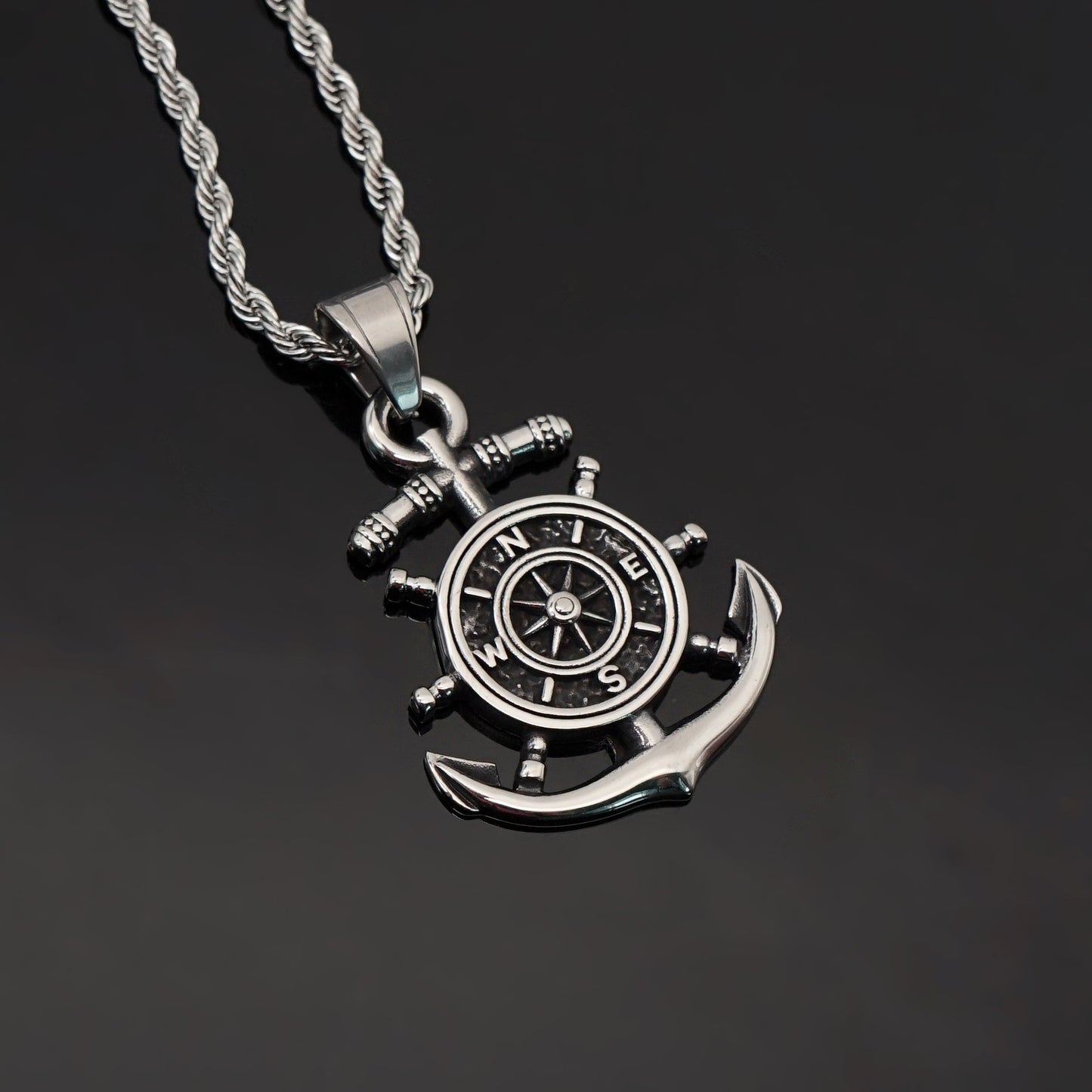 Steel Necklace – Statement Everyday Wear