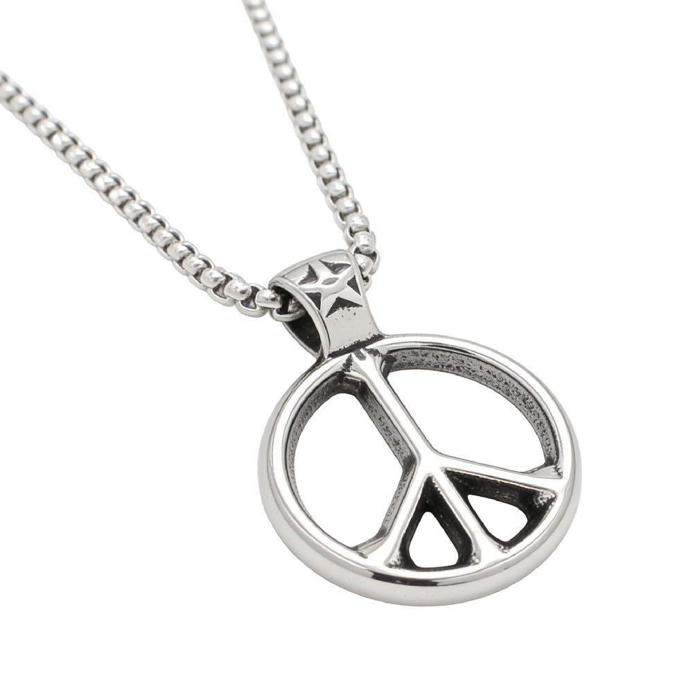 Peace Pendant For Unisex Style Retro Anti War Logo Shield By Planderful Everyday Genie