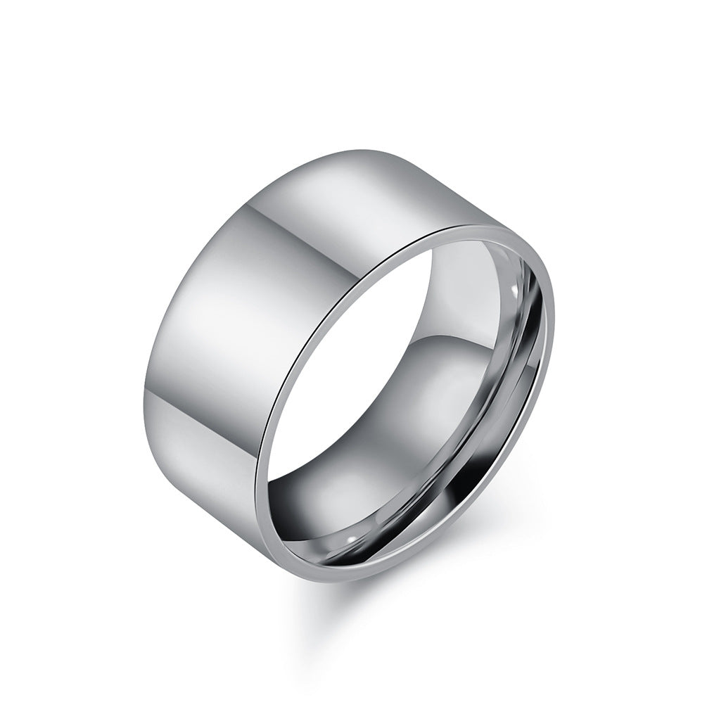 Modern Stainless Steel Ring — Gold / Silver / Black