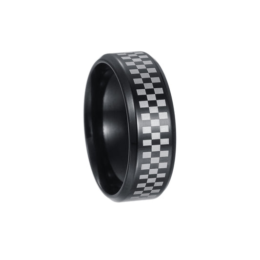 Planderful Everyday Genie 8mm Stainless Steel Ring Unisex Protection Statement For Men