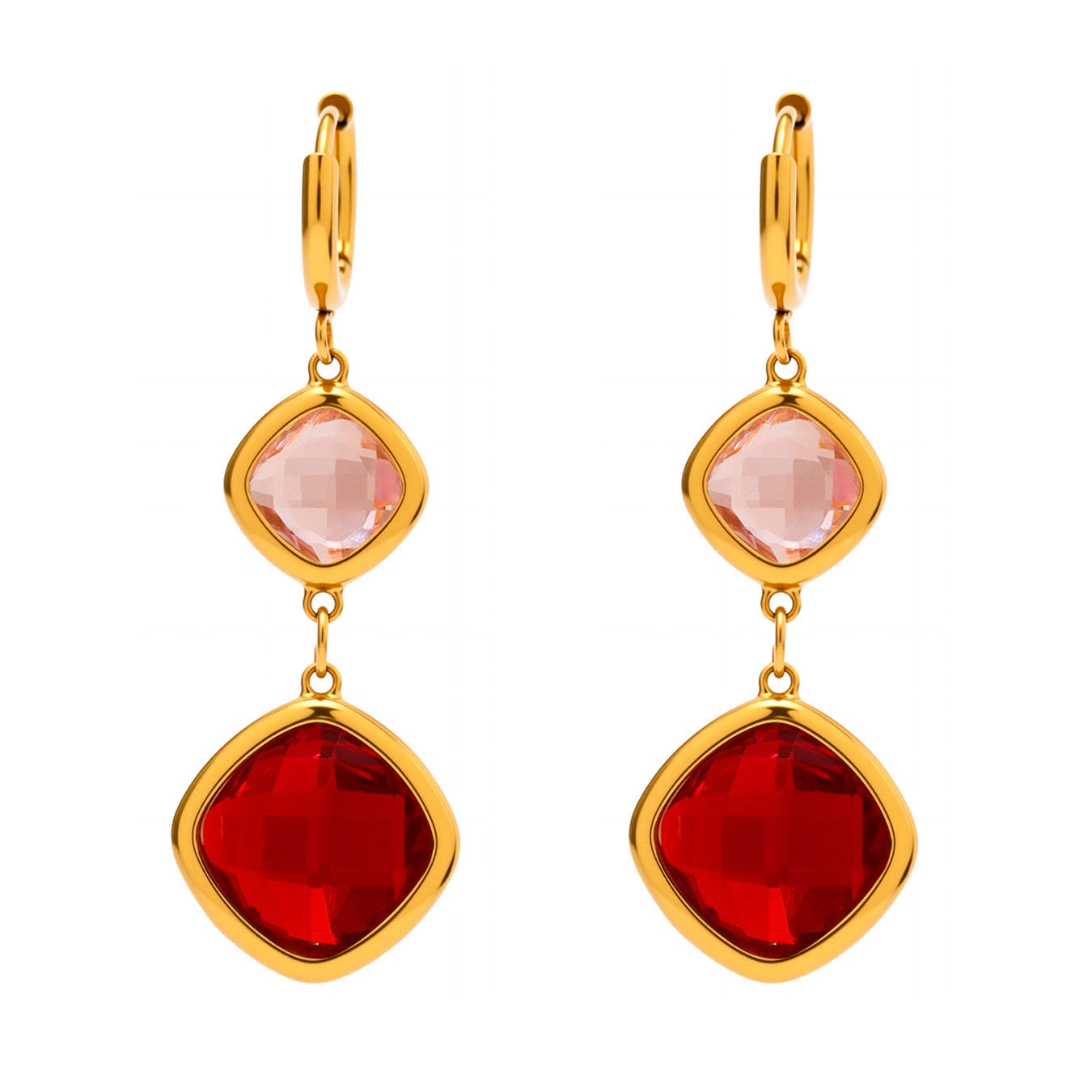 Planderful Czech Glass Earrings For Women Luxury Jewelry