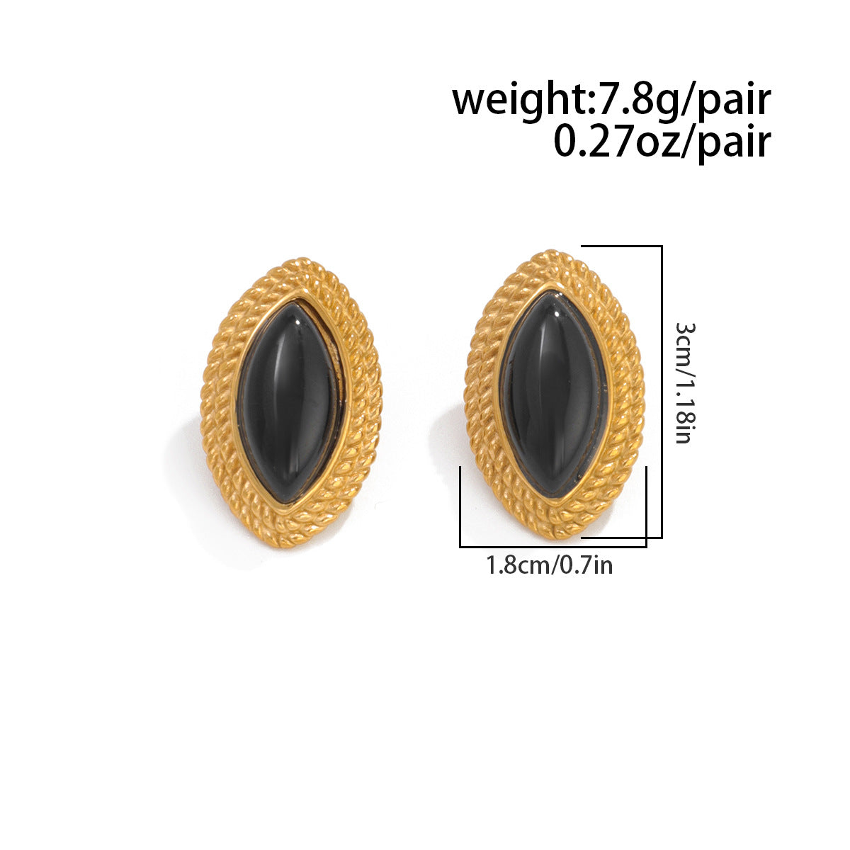 Planderful Vienna Verve Stainless Steel Stud Earrings Retro Lace Design For Women Statement Jewelry