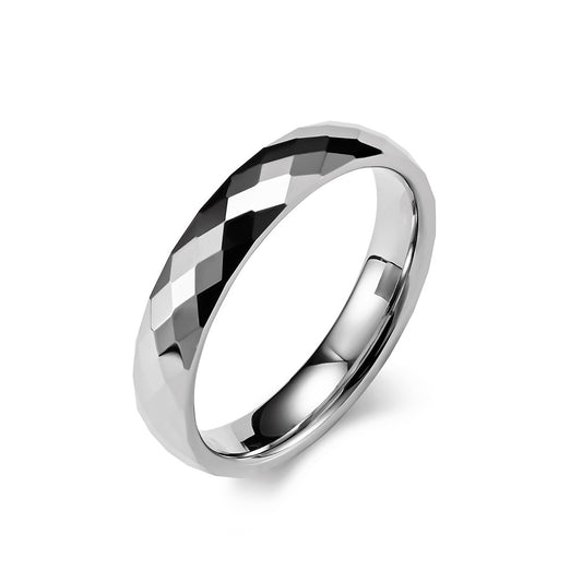 4MM Tungsten Steel Rhombus Cutting Surface Ring for Couples