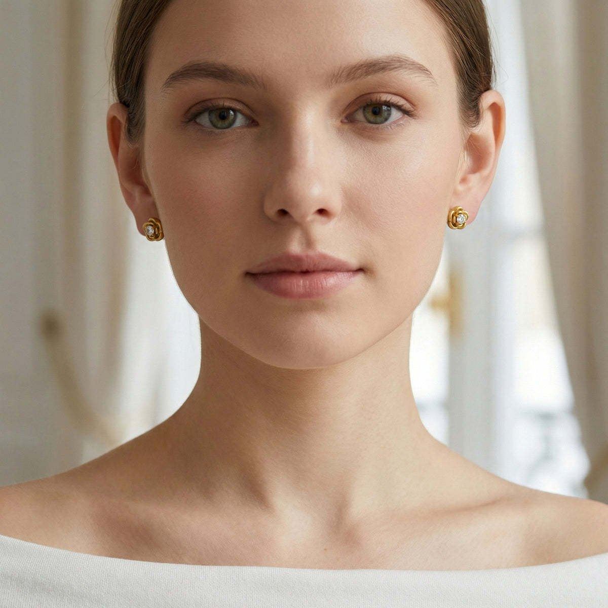 Pearl Earrings — Gold-Tone Styles