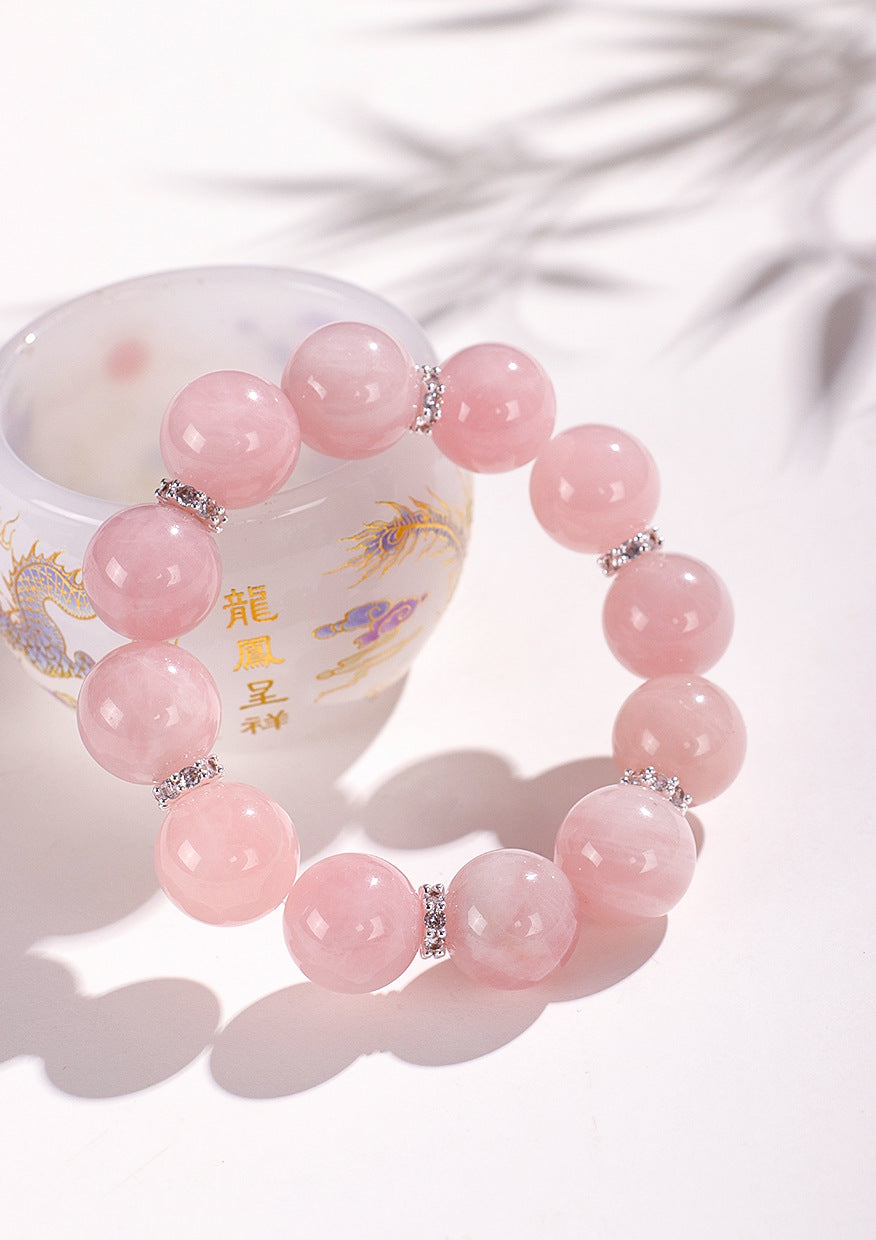 Planderful Fortune's Favor Bracelet – Fresh and Sweet Pink Crystal Design