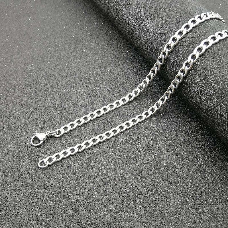 Rhinestone Necklace - Statement Hip Hop Pendant