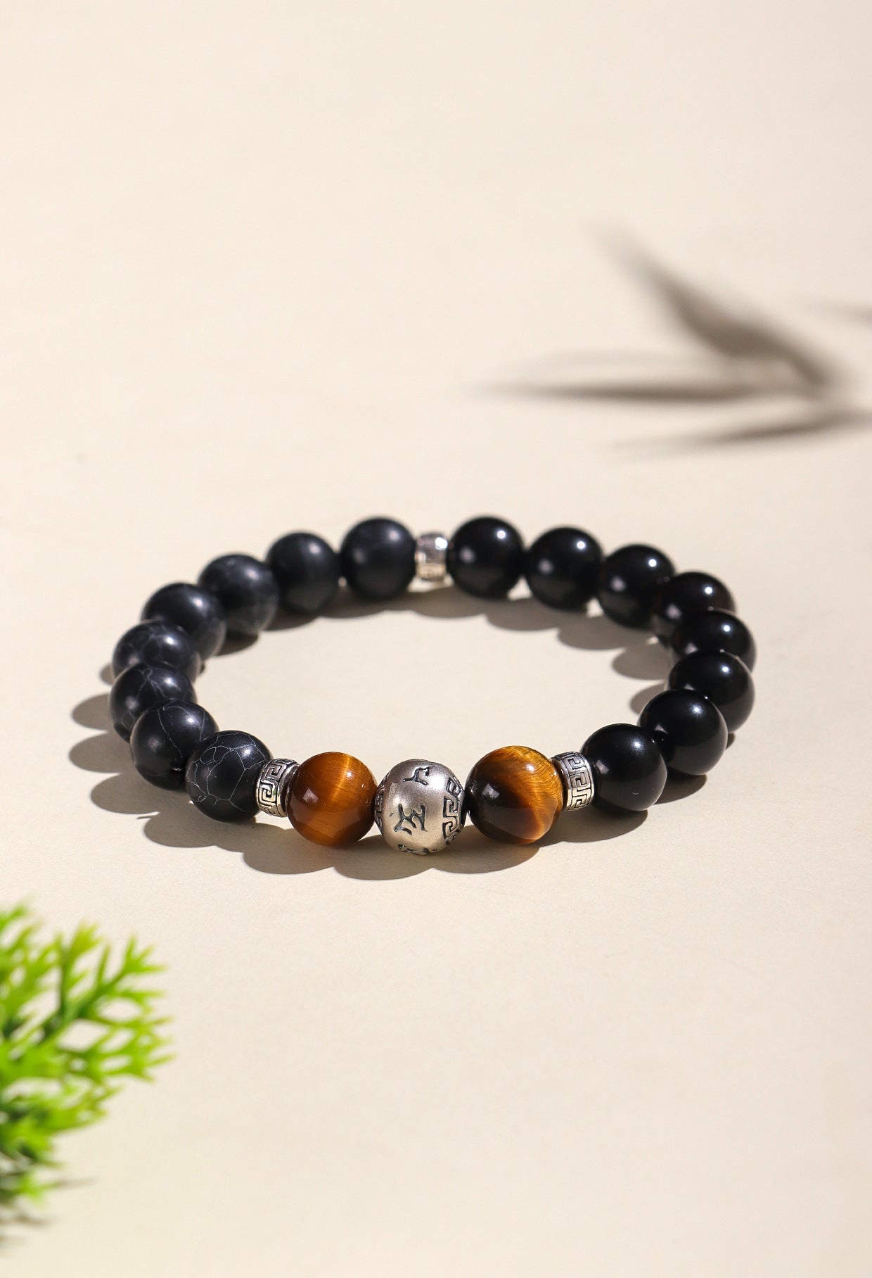 Planderful Fortune's Favor Bracelet – Natural Obsidian Gemstone for Wealth and Prosperity