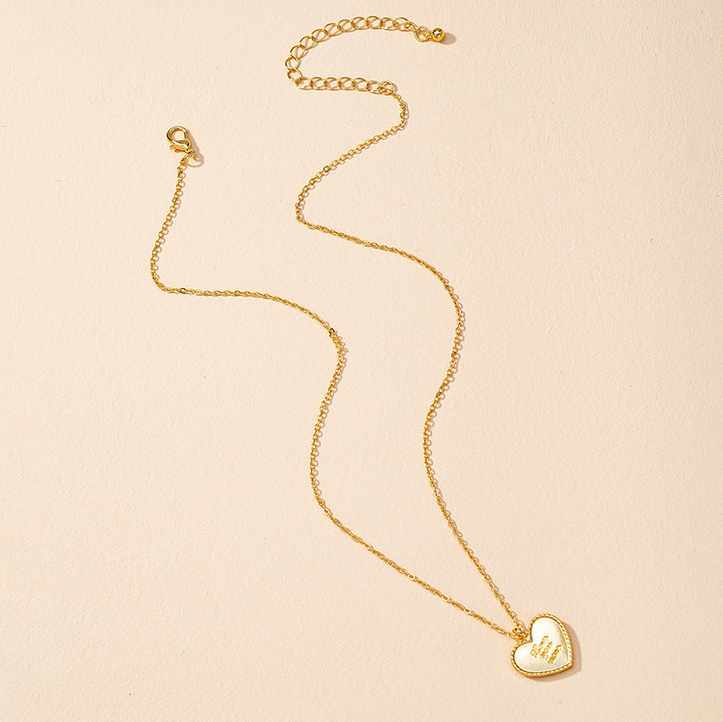 Heartfelt Love Inscription Necklace - Exquisite European and American Jewelry