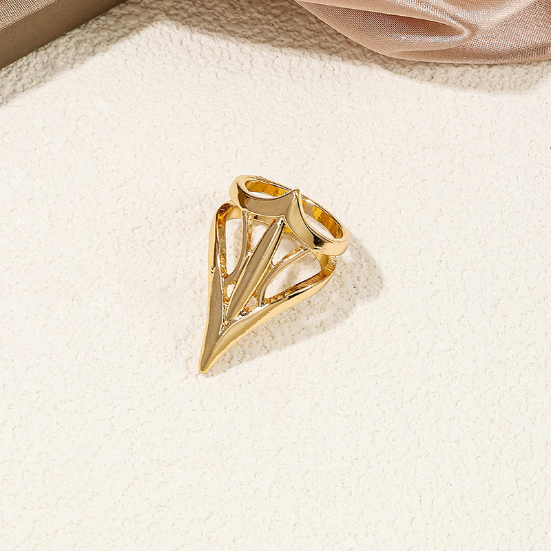 Royal Majesty Metal Finger Buckle Ring - Elegant Vienna Verve Collection