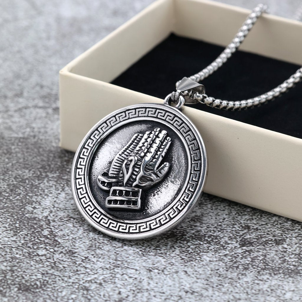 Punk Vintage Stainless Steel Men's Pendant Necklace
