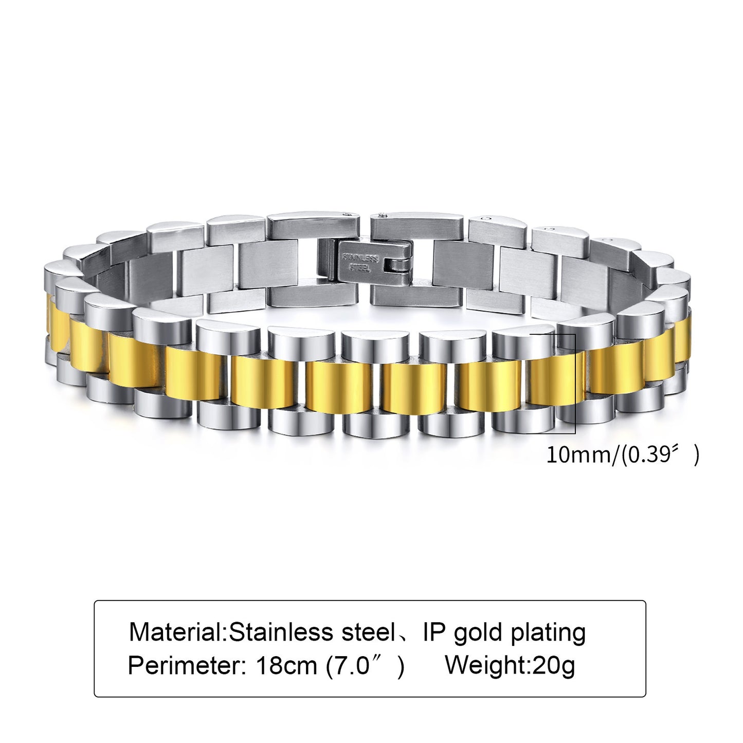 Bracelets Cross-border Accessories Titanium Steel Bracelet Men's Bracelet European and American