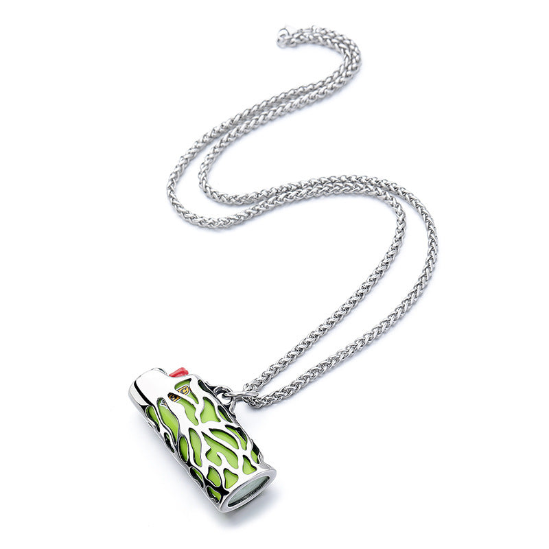 Steel Necklace – Minimalist Men's Everyday Accessory